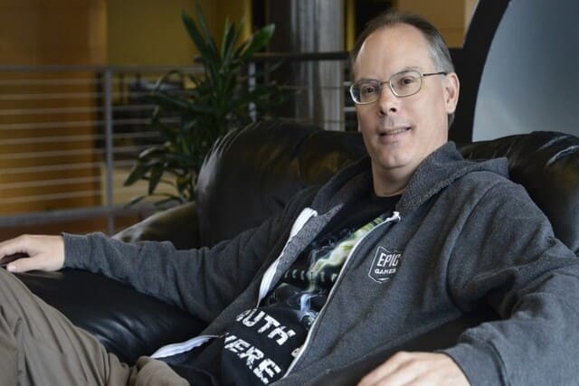 Tim Sweeney, fundador da Epic Games

