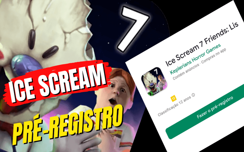 NOVO SORVETEIRO do MAL 7 Ice Scream 7 Lançamento 