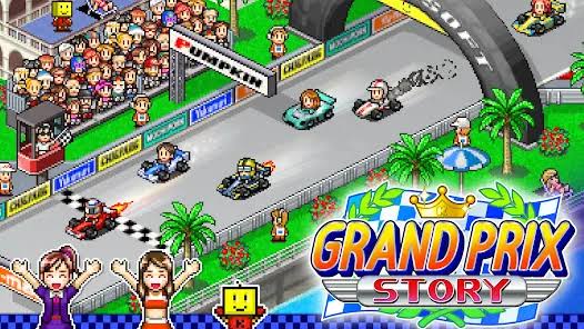Grand Pix Story jogo de corrida para Android 